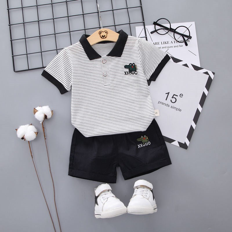 Boys short sleeve suit