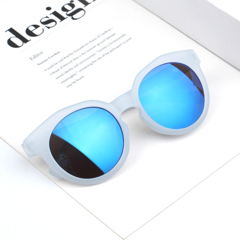 Dazzle color reflector film uv - proof glasses