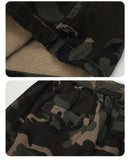 Camouflage Cargo Pants Adjustable Leg Shaping Outdoor