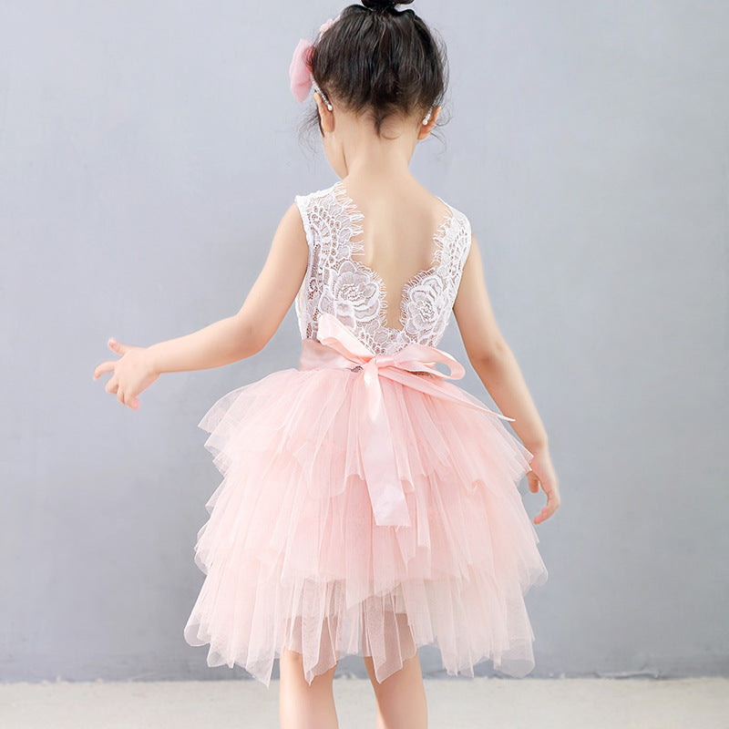 Korean version of the girl princess dress tutu skirt children's dress Children's Day costumes