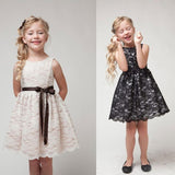 Korean children's princess lace dress