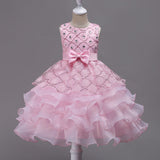 Children's princess dress girls sequined tutu skirt