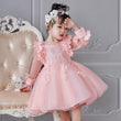 Girls' dresses long-sleeved princess dress