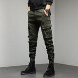 Loose Cargo Pants Men's Corset Casual Long Pants Outdoor Military Style Sports Pants