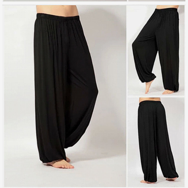 Middle-aged and elderly modal yoga bloomers