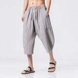 Chinese Style Cotton And Harem Pants