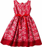 Korean children's princess lace dress