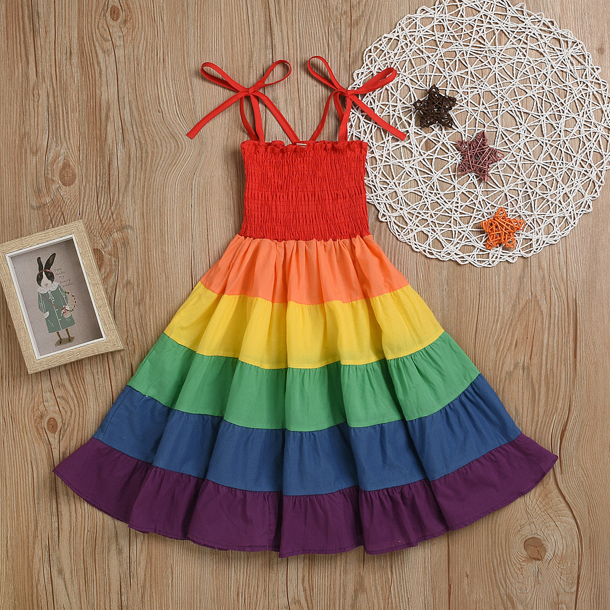 Skirt Rainbow Stripe Dress