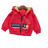 Cartoon train jacket