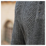 Men's Thickened Warm Base Sweater With Lapel