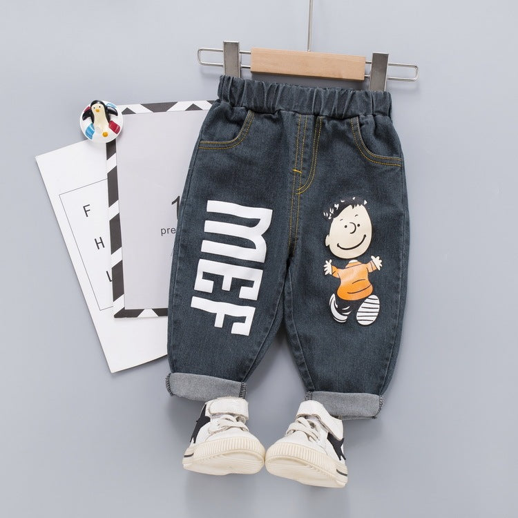 Autumn new children's jeans