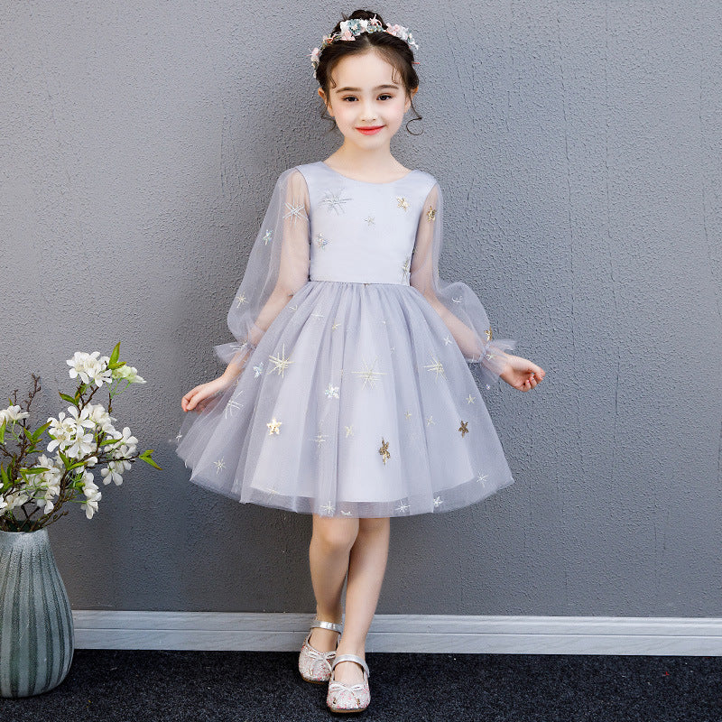 Fashion girl flower girl dress