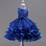 Children's princess dress girls sequined tutu skirt