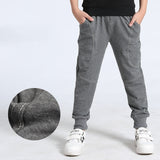 Fashion Cute Solid Color Children's Cotton Casual Anti-mosquito Pants