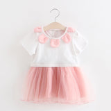 Kids girls dress sweet summer 2021 baby princess dress baby Tutu free on behalf of Taobao