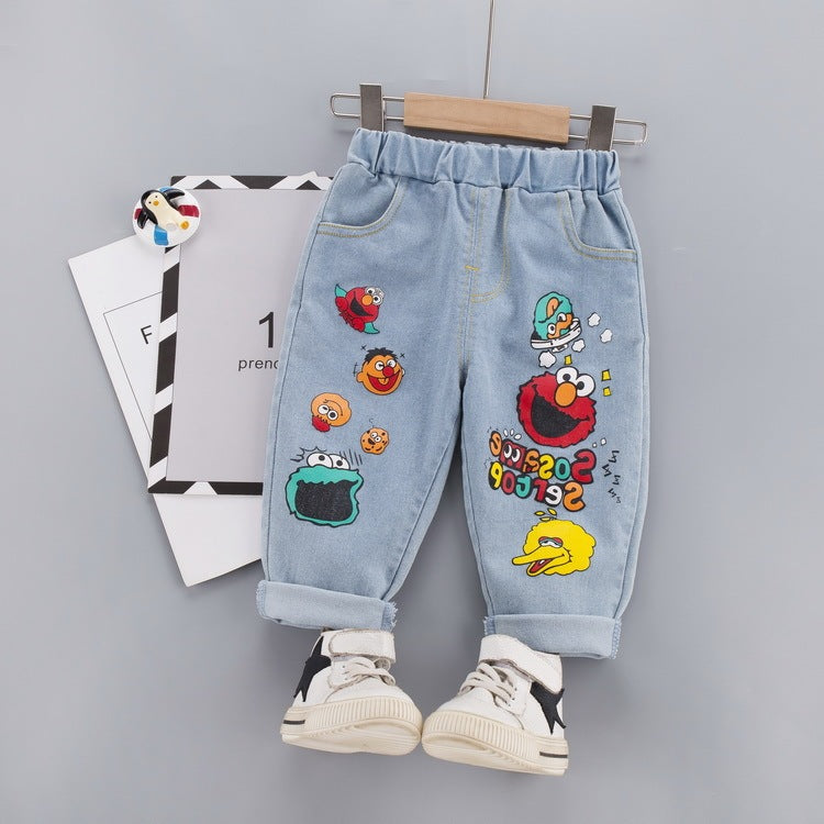 Autumn new children's jeans