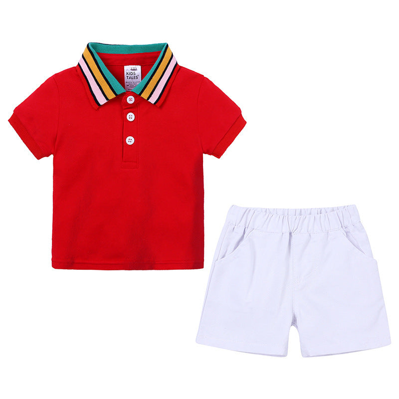 Boys summer casual suit