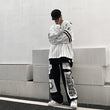 Male Ins Tide Brand High Street Lazy Wind Gangly Handsome Fall Sense Straight Long Pants