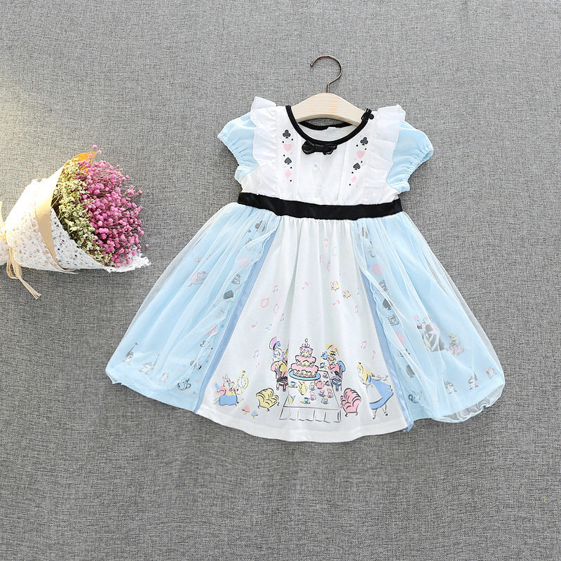 Children's Clothing New Princess Dress Girls Dress Children's Halloween Costume Children's Skirt