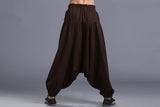 Men's hanging harem pants