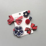 The new Korean children hair Gift Set Baby Girl Butterfly hairpin headdress wholesale hot models