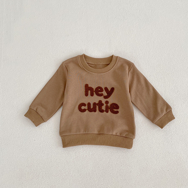 New Baby Cotton Round Neck Sweater