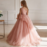 Children Girl Evening Dress Princess Skirt Dress Skirt Long Style