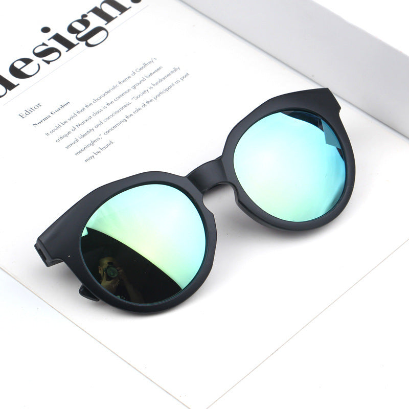 Dazzle color reflector film uv - proof glasses