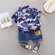 Boys' New Western Style Children's Short Sleeve Suit