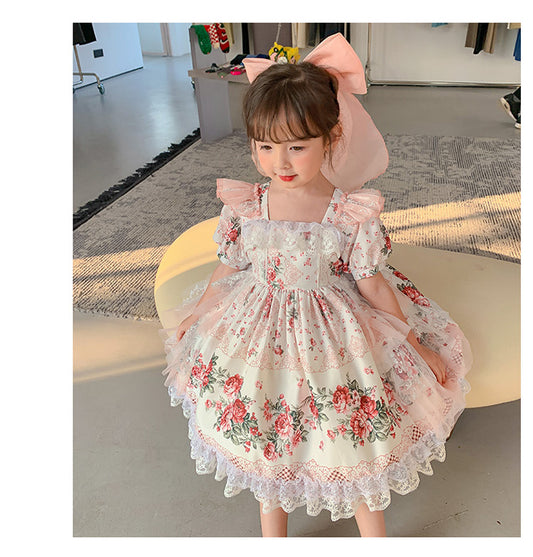 Court Style Girls Summer Dress Lolita Dress