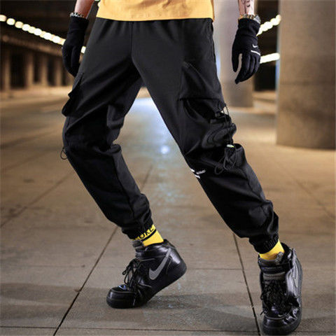 Overalls Men's Spring And Summer Korean Style Cropped Trousers