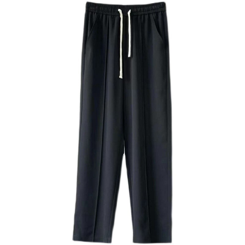 Men's New Style Casual Pants Ice Silk Trousers