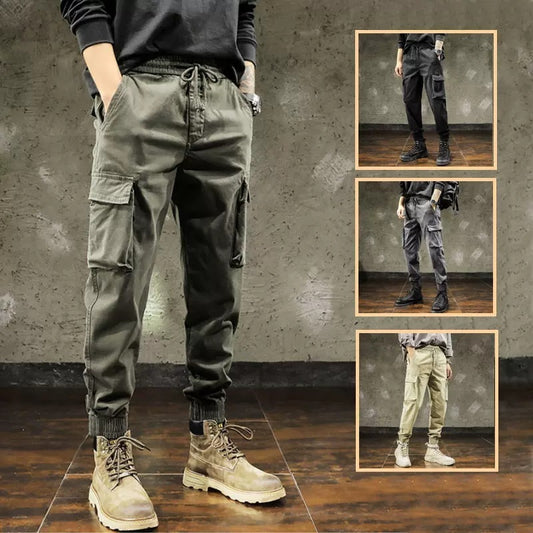 Men's Autumn Thin Fashion Loose Overalls