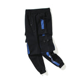 Straight Loose Bf Drape Color Matching Fried Street Sports Casual Pants