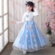 Girl antique dress