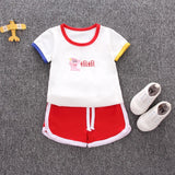 Boys short sleeve suit