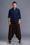 Men's hanging harem pants