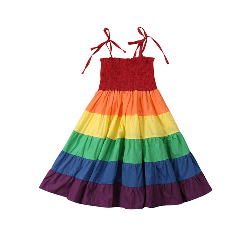 Skirt Rainbow Stripe Dress