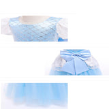 New  Puff Sleeve Girls Ins Children's Clothing