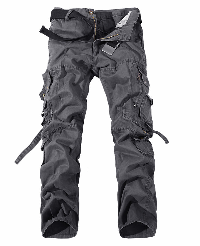 Men's Multi-pocket Cargo Pants Washed Hot Sale Cargo Pants