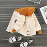 Boy's Spring And Autumn Corduroy Jacket