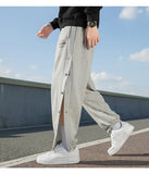 Newport Style Men's Autumn And Winter Breasted Drape Casual Men's Loose Sports Trousers