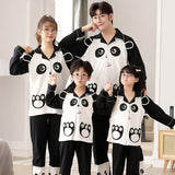 Cotton Parent-child Pajamas Spring And Autumn Long Sleeve Thin Style