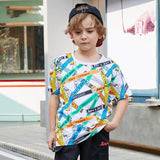 Children's printed T-shirt - Almoni Express