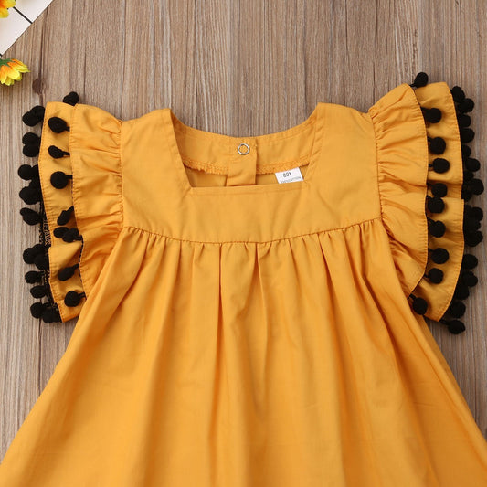 Children Newborn Clothing Sleeveless Kids Girls Dress