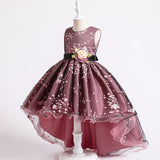 Girls' Sleeveless Princess Dress Fashion Personality