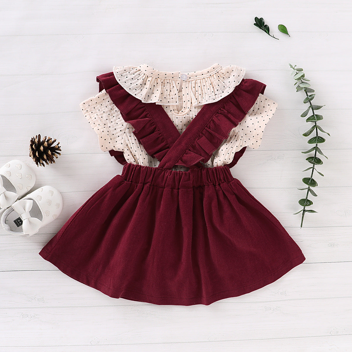 Solid lace Halter skirt