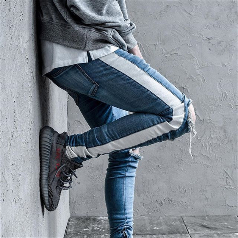 Men's ripped jeans