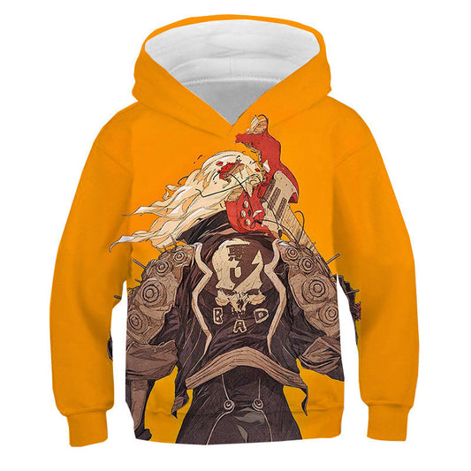 Cyberpunk 3D Full Color Children's Cweater Hoodie