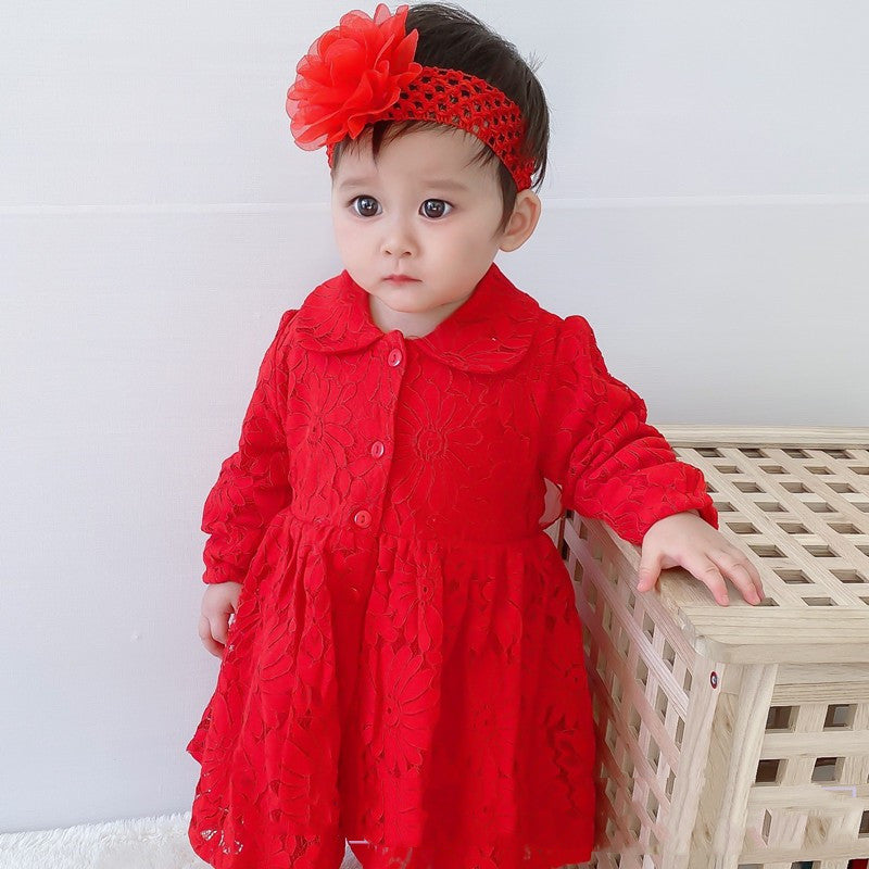 Newborn Full Moon Girl Baby Dress